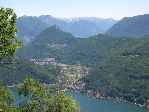 Lago di Lugano-Figino-M.San Salvatore